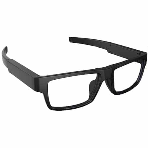 Gafas Hd 1080p Cámara oculta Vidrio Seguridad Mini Gafas Video Audio Cámara