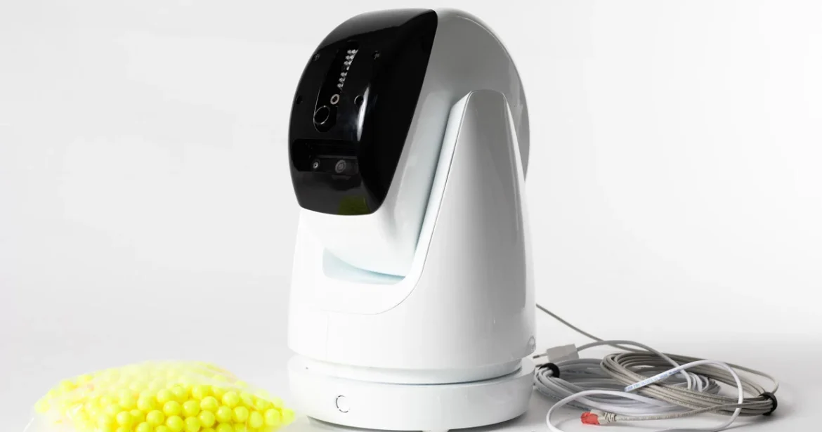 PaintCam Eve Cámara de seguridad con IA y repelente de pintura no letal para hogares inteligentes